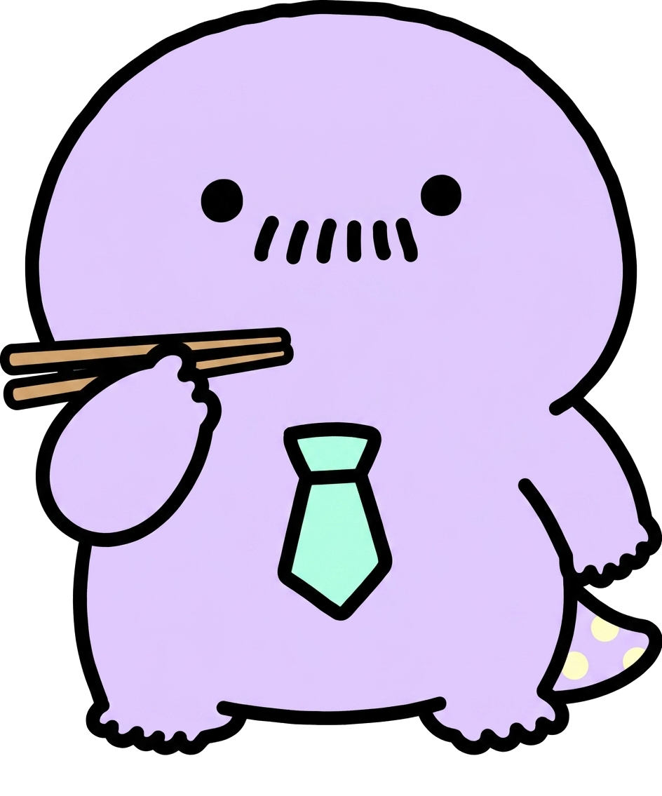 第1回キービジュアル:お箸ハンザキさん
